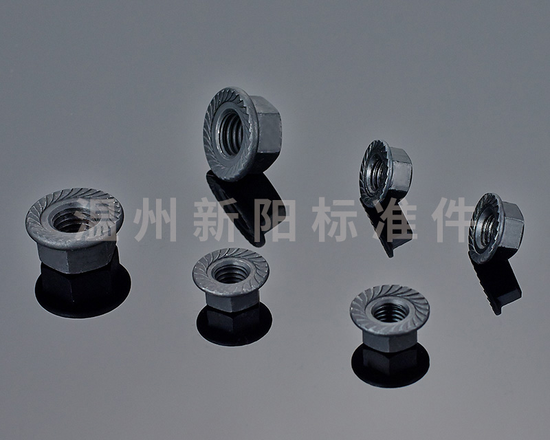 -6187 鐵片鎖緊 -6187壓三點鎖緊 -非標螺母 鍍銅六角螺母