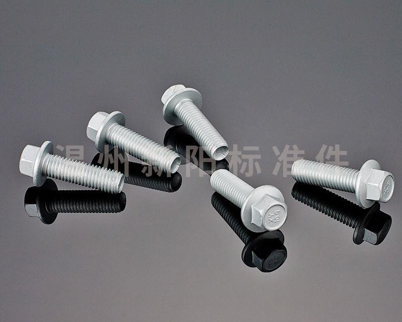 -Q184 -Q185 -GB16674 -外六角法蘭螺栓 -8.8級(jí) -銀色達(dá)克羅的產(chǎn)品展示: