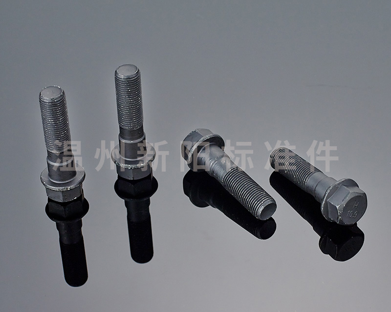 -外六角法蘭螺栓 -黑色達(dá)克羅 重汽法蘭螺栓