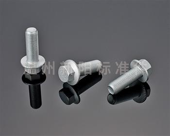 -Q180 -Q181 -外六角法蘭螺栓 -銀色達(dá)克羅 -10.9級(jí) 法蘭螺栓